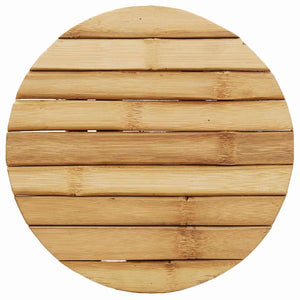 Pouf Marrone 30 x 30 x 36 cm Bambù 4106588