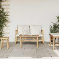 Tavolino da salotto Marrone 70 x 40 x 36 cm Bambù 4106592