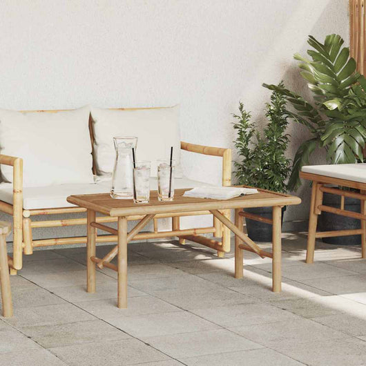 Tavolino da Salotto-Tavolino da soggiorno-Tavolo Marrone 90 x 50 x 43 cm Bamb¨´