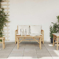 Tavolino da salotto Marrone 90 x 50 x 43 cm Bambù 4106593