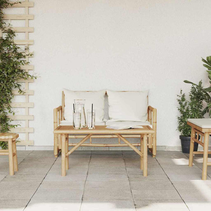 Tavolino da salotto Marrone 90 x 50 x 43 cm Bambù 4106593