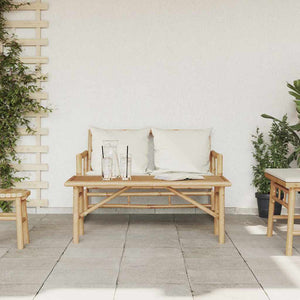 vidaXL Tavolino da salotto Marrone 110 x 50 x 43 cm Bambù