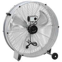 Ventilatore a tamburo con ruota 79 x 37 x 82 cm Alluminio 42001424