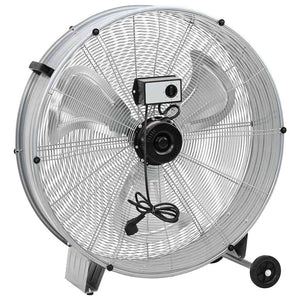 Ventilatore a tamburo con ruota 79 x 37 x 82 cm Alluminio 42001424