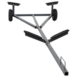 Rimorchio per barche Argento 302 x 107 x 42 cm Acciaio 42000850