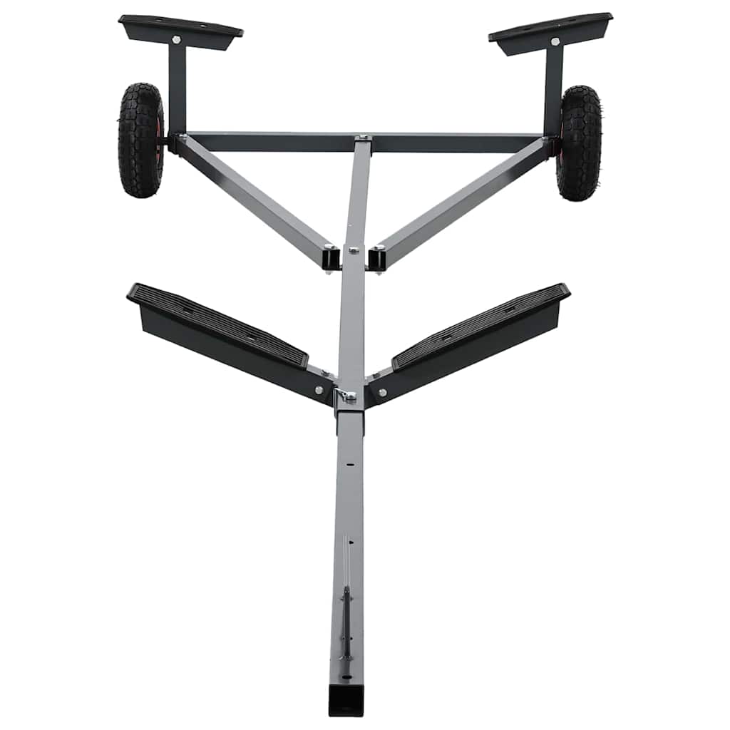 Rimorchio per barche Argento 302 x 107 x 42 cm Acciaio 42000850