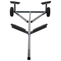 Rimorchio per barche Argento 302 x 107 x 42 cm Acciaio 42000850