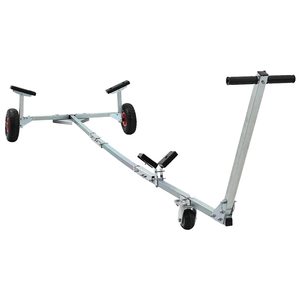 Rimorchio per barche Argento 306 x 104 x 75 cm Acciaio 42000852