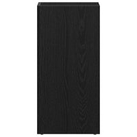 Scatola per Contenitori LP in Rovere Nero 71x34x36cm Truciolato 862401