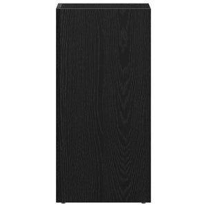 Scatola per Contenitori LP in Rovere Nero 71x34x36cm Truciolato 862401