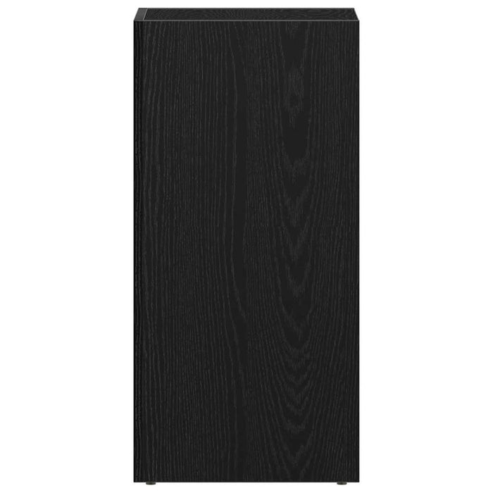 Scatola per Contenitori LP in Rovere Nero 71x34x36cm Truciolato 862401