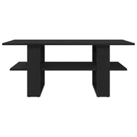 Tavolino da salotto Rovere nero 102 x 55 x 42 cm 862432