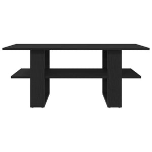 Tavolino da salotto Rovere nero 102 x 55 x 42 cm 862432