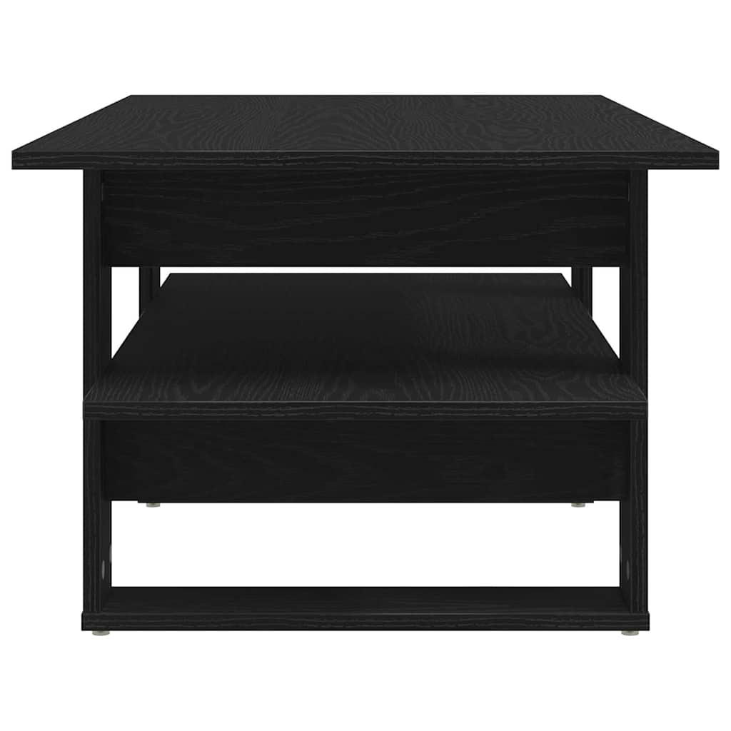 Tavolino da salotto Rovere nero 102 x 55 x 42 cm 862432