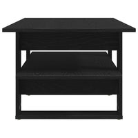 Tavolino da salotto Rovere nero 102 x 55 x 42 cm 862432