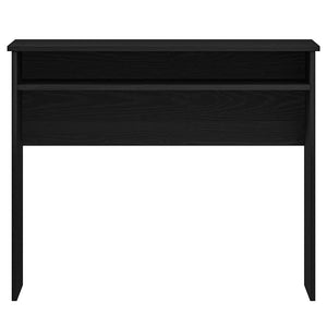 Scrivania Rovere Nero 90x50x74 cm in Legno Multistrato