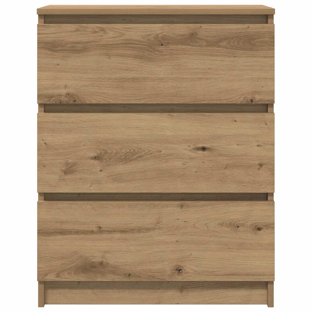 vidaXL Credenza Rovere Artigianale 60x35x76 cm in Legno Multistrato