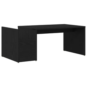 Tavolino da salotto Rovere nero 90 x 45 x 35 cm 862502