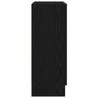 Armadio per Libri Rovere nero 82.5 x 30.5 x 80 cm 862515