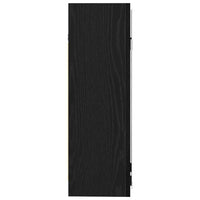 Mobiletto per specchio da bagno Rovere nero 62,5 x 20,5 x 64 cm 862523