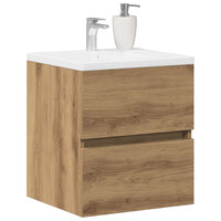 Mobile Lavabo Bagno Artigianale 41x38,5x45 cm in Truciolato 862540