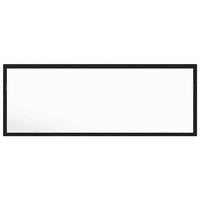 Specchio da Bagno LED-Specchio decorativo con LED Rovere Nero 100 x 8,5 x 37 cm Vetro