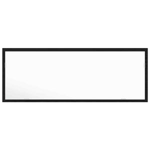 Specchio da Bagno LED-Specchio decorativo con LED Rovere Nero 100 x 8,5 x 37 cm Vetro