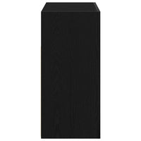 Credenza-Buffet-Armadio da cucina Nero 80 x 35 x 75 cm Legno multistrato