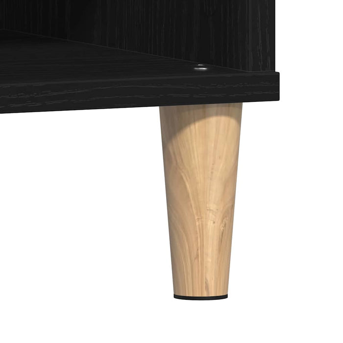 Tavolino da salotto Rovere nero 60 x 60 x 30 cm 862586