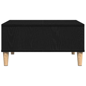 Tavolino da salotto Rovere nero 60 x 60 x 30 cm 862586