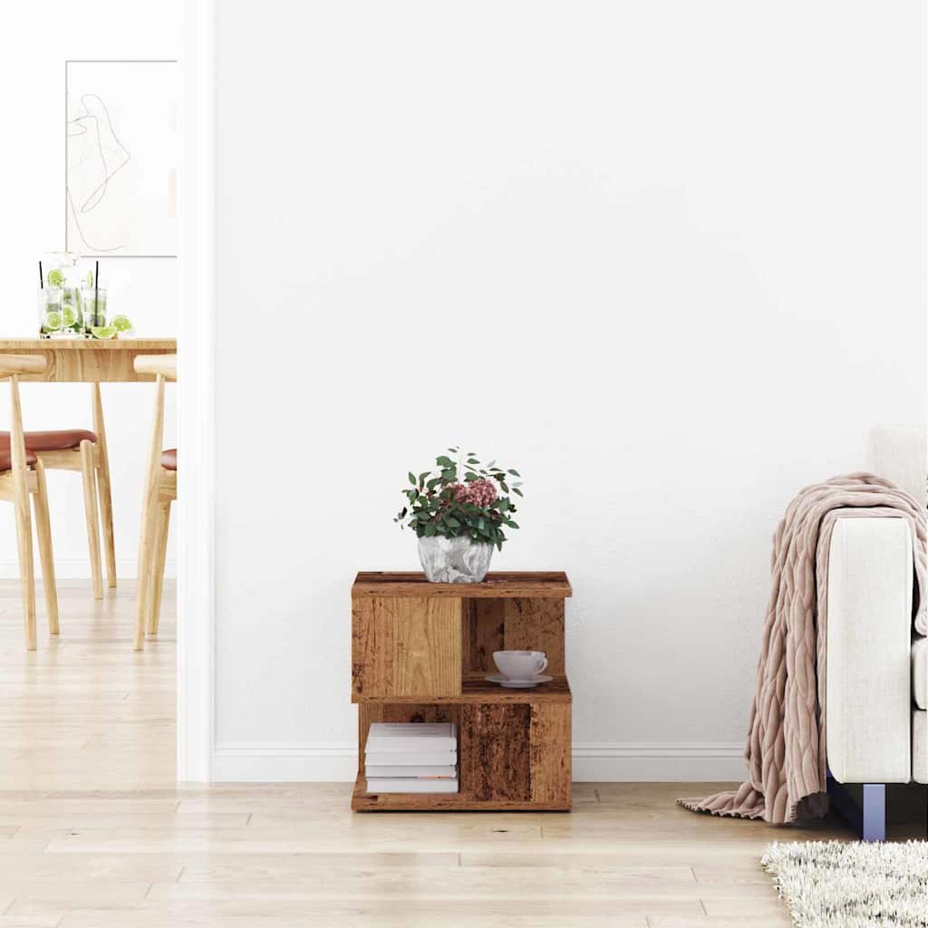 Tavolo laterale Legno vecchio 40 x 40 x 40 cm Legno multistrato 862603