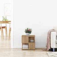 Tavolo laterale rovere artigianale 40 x 40 x 40 cm 862604