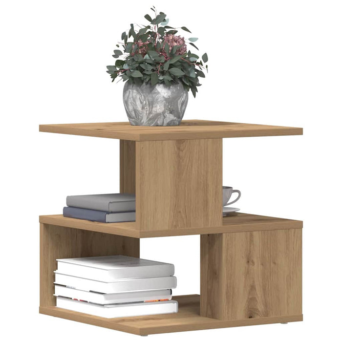 Tavolo laterale rovere artigianale 40 x 40 x 40 cm 862604