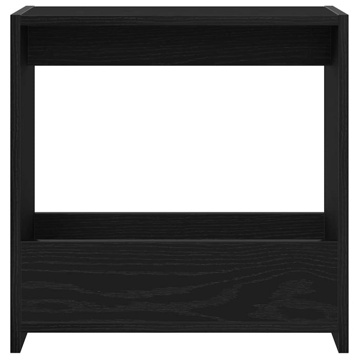 Tavolo laterale Rovere nero 50 x 26 x 50 cm Legno multistrato 862621