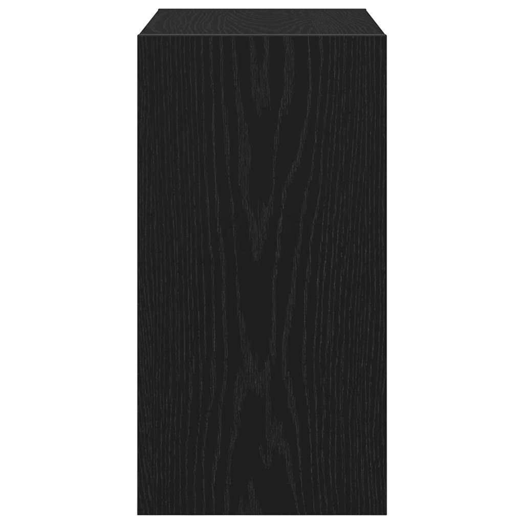 Tavolo laterale Rovere nero 50 x 26 x 50 cm Legno multistrato 862621