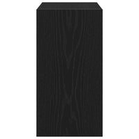 Tavolo laterale Rovere nero 50 x 26 x 50 cm Legno multistrato 862621