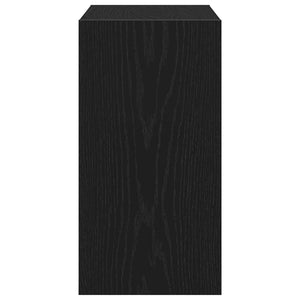 Tavolo laterale Rovere nero 50 x 26 x 50 cm Legno multistrato 862621