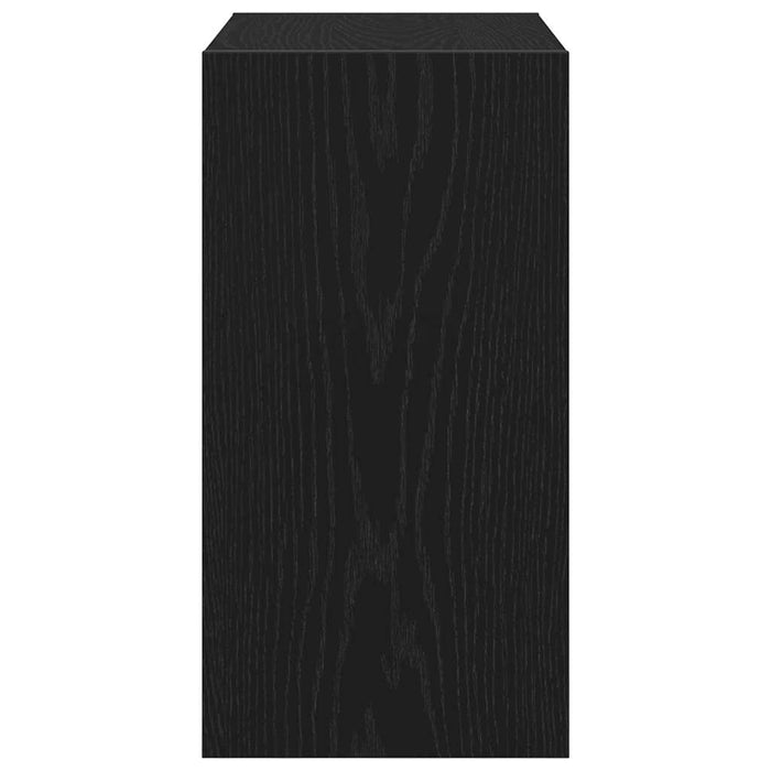 Tavolo laterale Rovere nero 50 x 26 x 50 cm Legno multistrato 862621