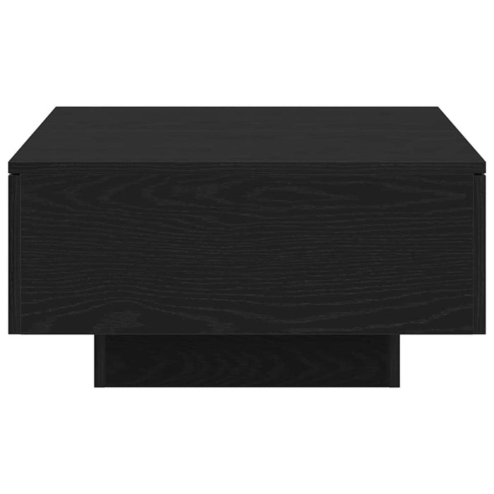Tavolino da Salotto-Tavolino da soggiorno-Tavolo Rovere Nero 90 x 60 x 31 cm