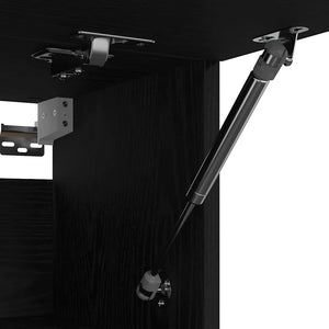 Guardaroba con porta Nero 70 x 32.5 x 35 cm Legno multistrato 862658