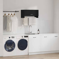 Guardaroba con porta Nero 70 x 32.5 x 35 cm Legno multistrato 862658