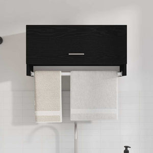 Guardaroba con porta Nero 70 x 32.5 x 35 cm Legno multistrato 862658