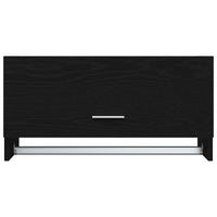 Guardaroba con porta Nero 70 x 32.5 x 35 cm Legno multistrato 862658