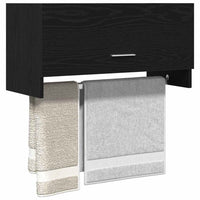 Guardaroba con porta Nero 70 x 32.5 x 35 cm Legno multistrato 862658