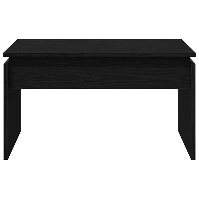 Tavolino da Salotto-Tavolino da soggiorno-Tavolo Rovere Nero 68 x 50 x 38 cm