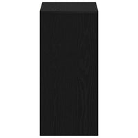 Scrivania Rovere Nero 102.5 x 35 x 75 cm Legno multistrato 862664