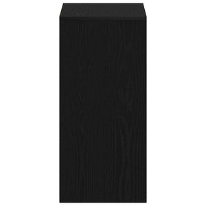 Scrivania Rovere Nero 102.5 x 35 x 75 cm Legno multistrato 862664