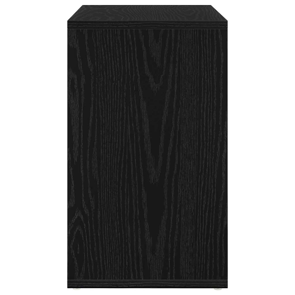 Tavolo Nesting Altro 3 pcs Rovere Nero 55 x 30 x 50 cm 862675