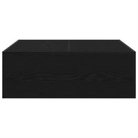 Tavolino da Salotto-Tavolino da soggiorno-Tavolo Rovere Nero 100 x 100 x 35 cm 852547