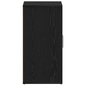 Scarpiera Rovere nero 60 x 35 x 70 cm Legno multistrato 862682